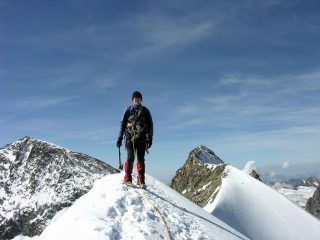 Stelvio in vetta alla penultima vetta del Bellavista m. 3892 (10-9-2006)
