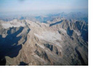 Il gruppo dell'Albigna dalla vetta..
