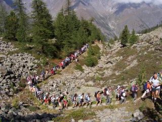 Salita nel vallone di Sort