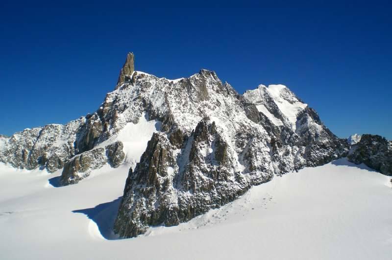 Panorama verso il dente del gigante