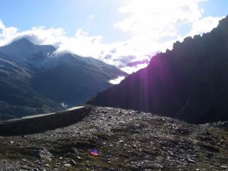 Panorama verso la valle Argentiera