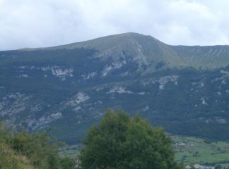 Il Porrara,visto da Palena