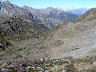 Panorama sull'alta Valle della Legna