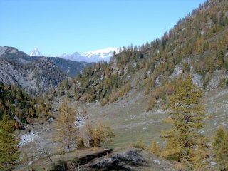 Panorama sulla media Valle della Legna