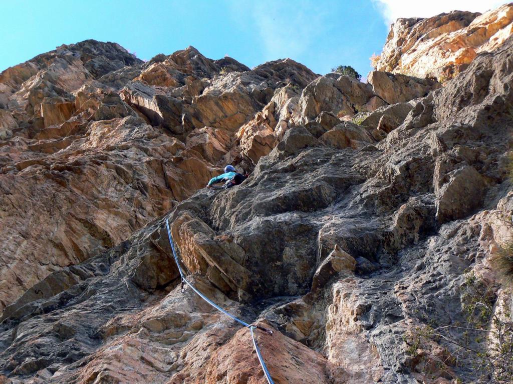 Sugli strapiombi del primo tiro