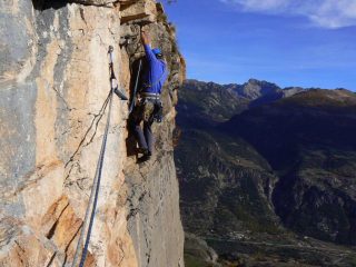 Panorama sui contrafforti della Valle della Durance