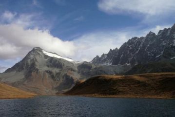 Mont Gelè dal Lago cornet