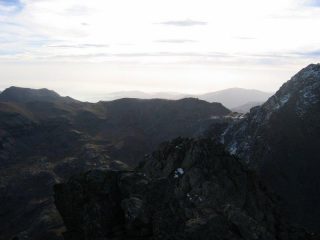 Controluce verso la valle Po....