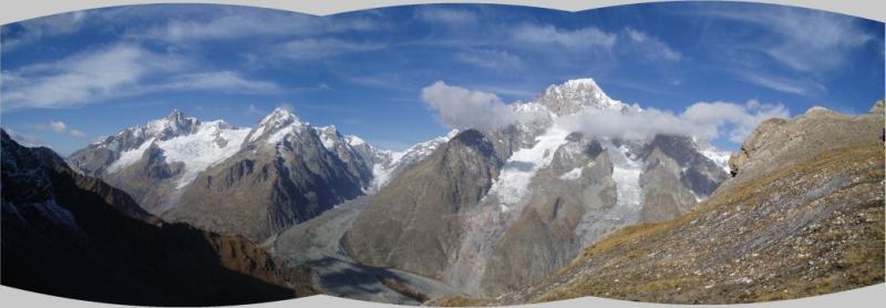 Panoramica dal colle Youla