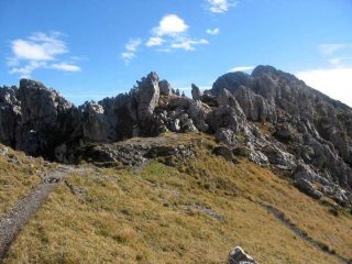Verso la cima