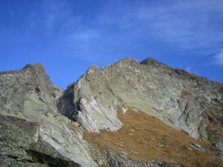 Cresta Sud dall'alpe vlou superiore