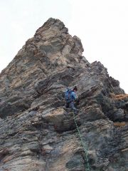 Cristina durante la doppia