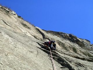 sul 4° tiro di 6b+