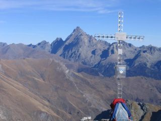 Il Viso(il più gran gnocco di basalto) dalla cima del Faraut