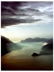 Non e proprio la foto della ferrata ma meritava troppo il panorama