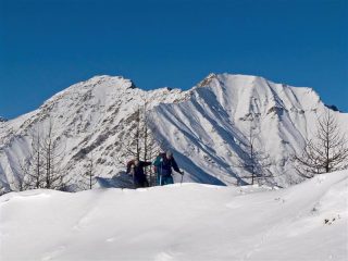cresta finale, becco dell'aquila sullo sfondo