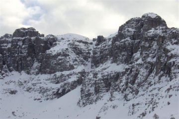 Il canale è la lingua bianca ben evidente al centro della foto