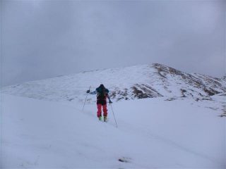 La spelacchiata sommità del Morefreddo