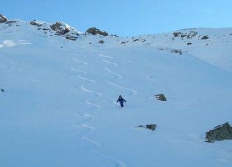 la parte alta, sulla destra il colle