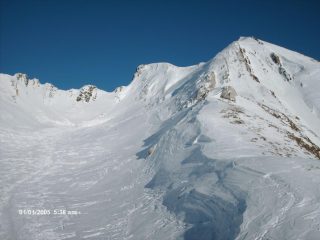 la valletta finale e la cima