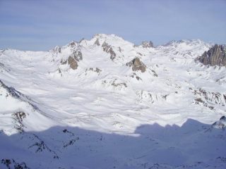 Il Thabor visto da Le Rocher Blanc