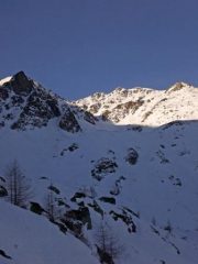 il GaleHorn: il canale di discesa