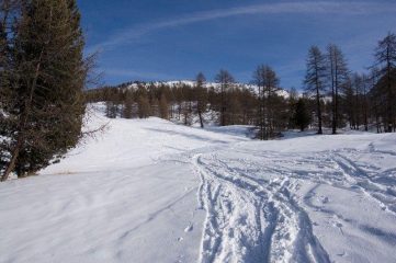 Salendo verso la cima