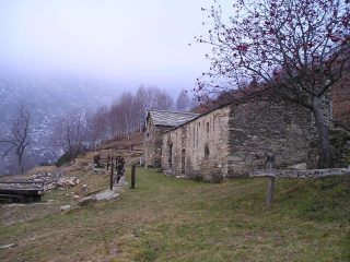l'alpe di nono oggi pomariggio un po' grigio