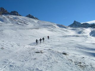 Nella parte alta del vallone