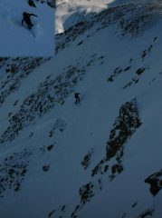 l'ingresso nel canale e...finalmente farina!