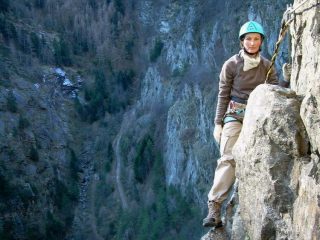 Nel vallone del Burcet a Roreto
