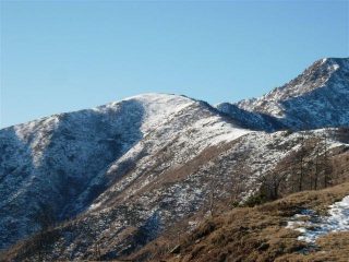 Vista del Piano Friera (il caratteritico Panettone)