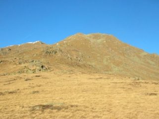 La Punta Sud (S. Elisabetta) m.2231 e la Punta nord m. 2344 della Quinseina