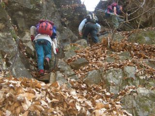 Tratto attrezzato tra Velina e Cicogna 