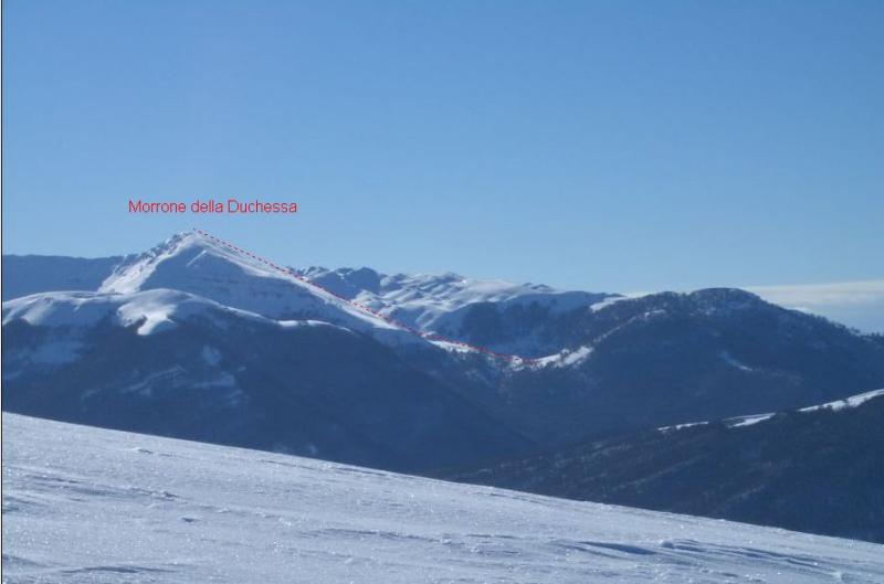 Morrone della Duchessa per fosso Conca