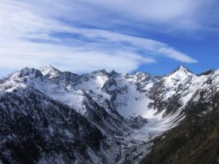 dorsale verso la cima e vallone dell'Ischiator