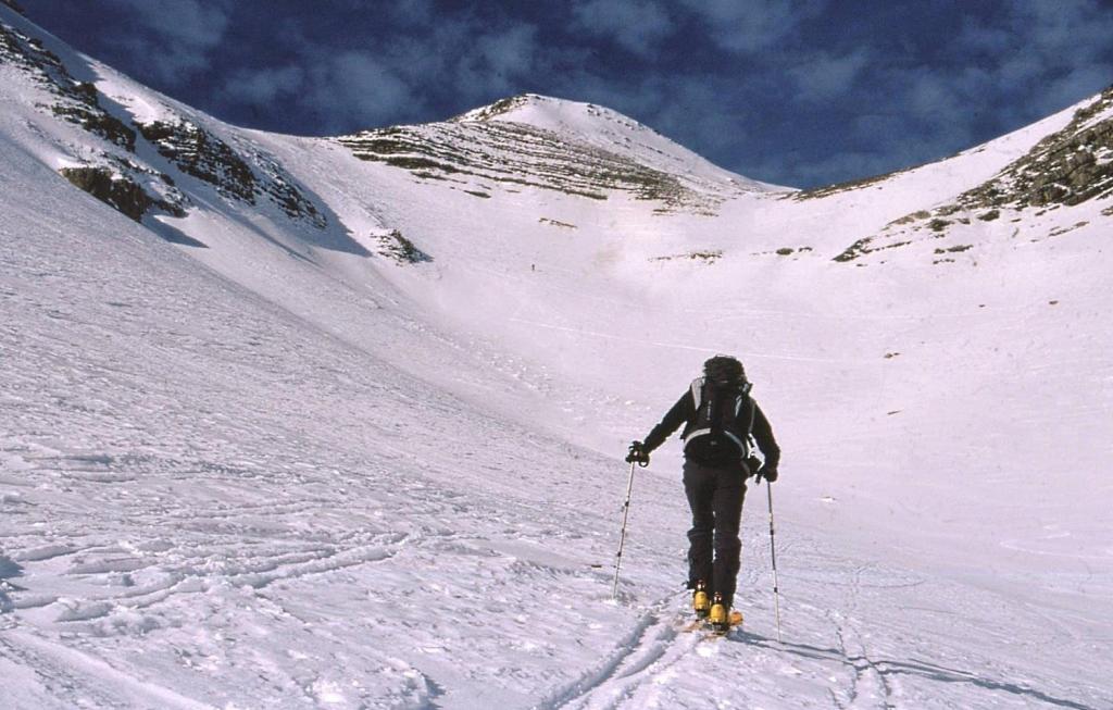 il vallone di salita al Col du Crachet che si trova sulla sinistra