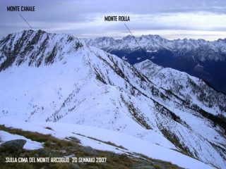Sasso Bianco - Monte Arcoglio da Arcoglio basso