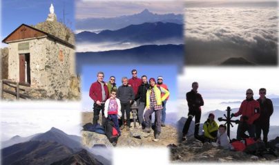 Da Rocca Sella al Civrari: lungo cammino a fil di cielo