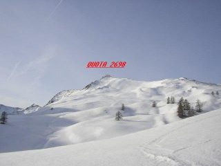 1 usciti dal bosco appare la nostra meta