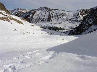 la parte alta del Vallone di Tesina (21-1-2007)