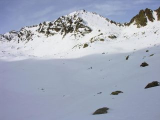 il Vallone di Tesina che abbiamo risalito (21-1-2007)