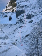 itinerario e...momenti della salita