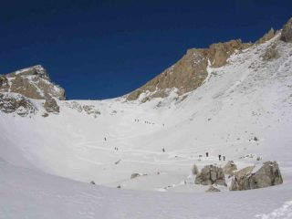 In salita verso il colle