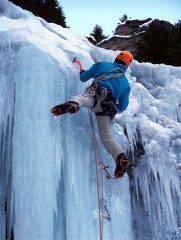 Sul primo tiro della Cascata di Borghetto