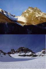 il vallone dalla strada del Lautaret- pendii finali