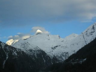 il rebbio visto dalla valle del rodano