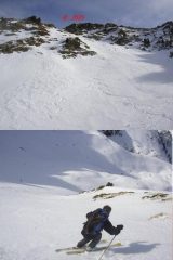 1 Rampa finale 2 Fabri aggredisce il pendio su neve un po dura
