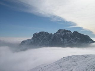 Mare di nuvole fra Ferrantino e Presolana, che spettacolo!!!