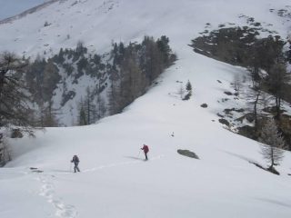 L'ultimo tratto di salita